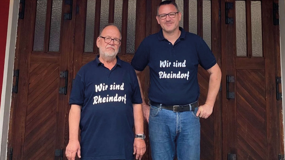 Die Rheindorfer Burgknappen sind 55
